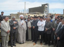 عملیات اجرایی ساخت مسجد امام موسی ابن جعفر (ع) در نورآباددلفان آ غاز شد