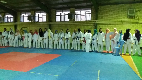 مسابقات کاراته ی بانوان شهرستان کوهدشت انتخابی مسابقات کشوری نفرات برتر خود را شناخت