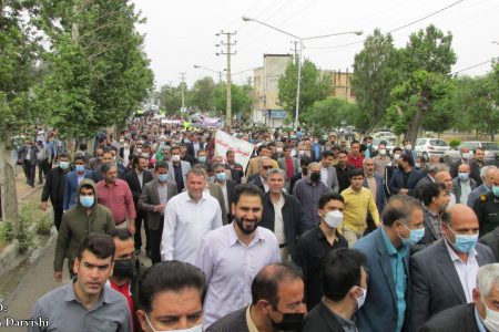 گزارش تصویری/ برگزاری باشکوه راهپیمایی روز قدس در کوهدشت و رومشکان