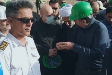 رئیس مجلس شورای اسلامی از پروژه سد “معشوره” کوهدشت بازدید کرد